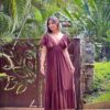 Vestido Capri Marrom